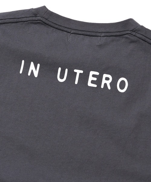 PUBLUX（パブリュクス）の「PUBLUX/パブリュクス 別注 NIRVANA IN UTERO TEE/ニルヴァーナ インユーテロ/バンT/ユニセックス/ヴィンテージTシャツ/ロックT（Tシャツ/カットソー・メンズ・ブラック/ホワイト・SMALL/MEDIUM/LARGE）」の10枚目の写真