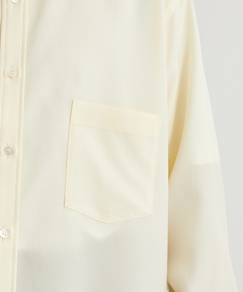 UJOH(ウジョー)の「【UJOH HOMME / ウジョーオム】Full Open Shirt/フルオープンシャツ(シャツ/ブラウス・メンズ・ブラック/オレンジ/アイボリー・2/1)」の22枚目の写真