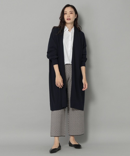 Elura(エルーラ)の「ニットジャガードパンツ(その他パンツ・レディース・ベージュ/ブラック・LARGE/MEDIUM)」の6枚目の写真