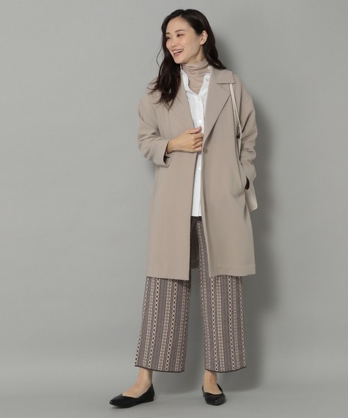 Elura(エルーラ)の「ニットジャガードパンツ(その他パンツ・レディース・ベージュ/ブラック・LARGE/MEDIUM)」の18枚目の写真