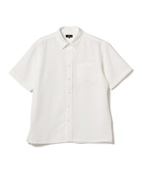 BEAMS（ビームス）の「BEAMS / サッカー ミニレギュラーシャツ（シャツ/ブラウス・メンズ・ネイビー/ホワイト/グレー・S/L/XL/M）」の8枚目の写真