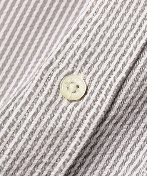 BEAMS（ビームス）の「BEAMS / サッカー ミニレギュラーシャツ（シャツ/ブラウス・メンズ・ネイビー/ホワイト/グレー・S/L/XL/M）」の11枚目の写真