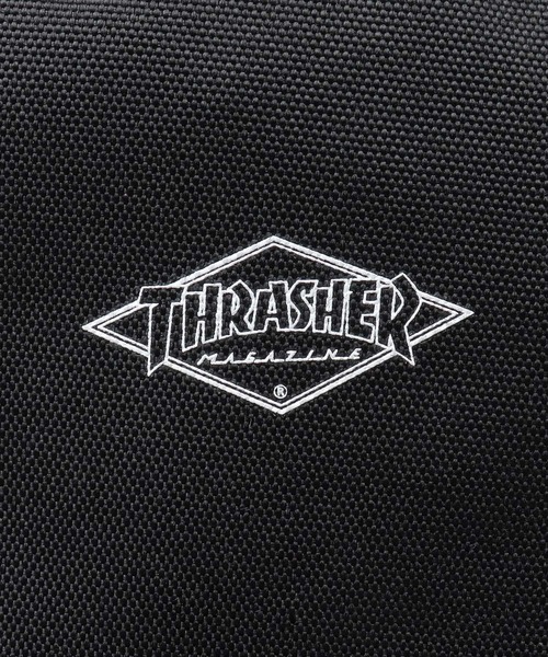 【セール】撥水加工 ポリエステル 大容量 シンプル デイパック（バックパック/リュック）｜THRASHER（スラッシャー）