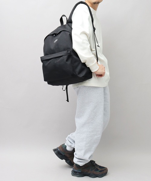 【セール】撥水加工 ポリエステル 大容量 シンプル デイパック（バックパック/リュック）｜THRASHER（スラッシャー）