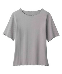メロウ使いテレコリブTシャツ
