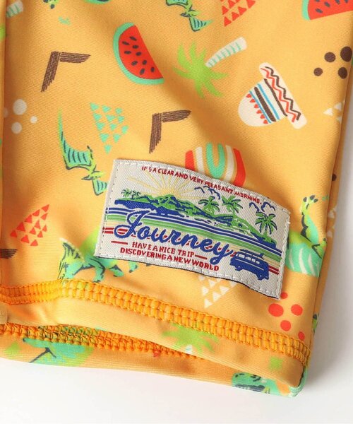 BREEZE（ブリーズ）の「Boy's 恐竜ボクサー水着_UVカット（水着・キッズ・オフホワイト/イエロー・80/90/100/110/120）」の16枚目の写真