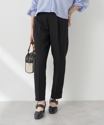 接触冷感テーパードパンツ