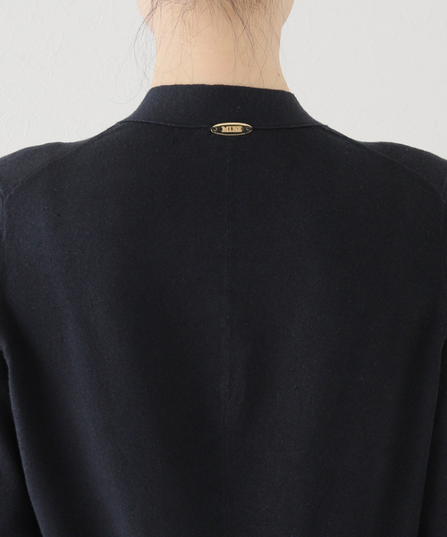 Deuxieme Classe BRONZER RICH カーディガン ブラック BRONZER RICH CACHE カーディガン（ニット/セーター）｜Deuxieme