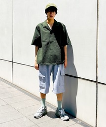 PRO CLUB  | 【PRO CLUB/プロクラブ】 PCB167 FLEECE CARGO SHORTS　スウェットカーゴパンツ 無地 ショートパンツ スウェットパンツ メンズ ハーフパンツ(カーゴパンツ)