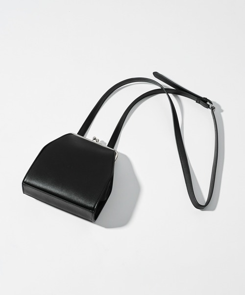 Adoon plain（アドーンプレーン）の「【Adoon plain】がま口ショルダーバッグ（ショルダーバッグ・メンズ・ブラック・FREE）」の16枚目の写真