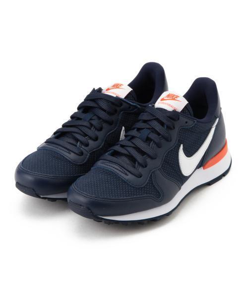 NIKE（ナイキ）の「NIKE / ウィメンズ インターナショナリスト FO (807148）（スニーカー・レディース・ホワイト/ネイビー・23/25/23.5/24.5/24）」の11枚目の写真