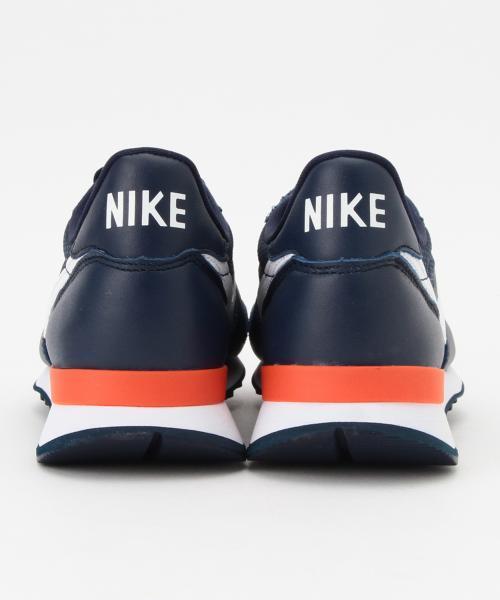 NIKE（ナイキ）の「NIKE / ウィメンズ インターナショナリスト FO (807148）（スニーカー・レディース・ホワイト/ネイビー・23/25/23.5/24.5/24）」の3枚目の写真
