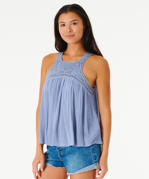 【セール】【RIPCURL（リップカール）】レディースデザイントップ タンクトップ ALIRA TOP（タンクトップ）｜RIP CURL（リップカール）