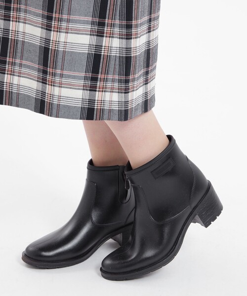 MACKINTOSH PHILOSOPHY(マッキントッシュ フィロソフィー)の「ロゴパッチレインブーツ(ショートタイプ)(レインシューズ・レディース・ブラック・L/M/S)」の9枚目の写真