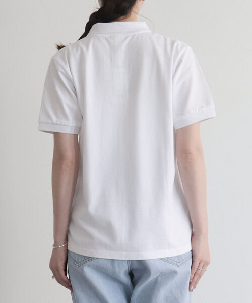 GEVACO（ゲバコ）の「【GEVACO/ゲバコ】ヘビーカノコポロシャツ（Tシャツ/カットソー・レディース・グリーン/ネイビー/ブラック/オフホワイト・38）」の9枚目の写真