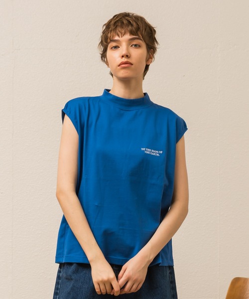 Allumer)デニムシャツ Allumer（アリュメール） tシャツ ノースリーブ 