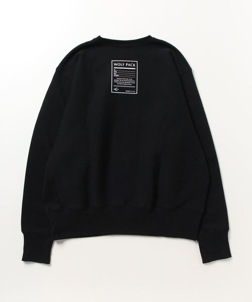 WP（ダブリューピー）の「WP / ダブリューピー：WP×CAMBER ROCKSTEADY CREWNECK SWEAT：WP10-CS02[WAX]（スウェット・メンズ・ブラック×ホワイト/グレー系その他・XXXL/XL）」の3枚目の写真