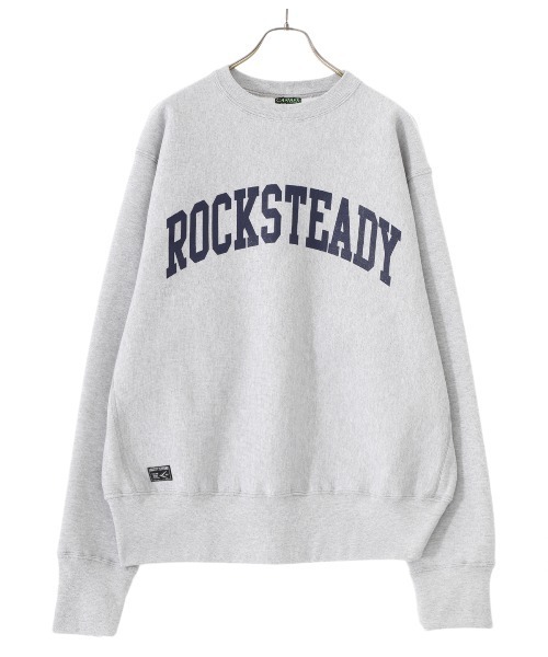 WP（ダブリューピー）の「WP / ダブリューピー：WP×CAMBER ROCKSTEADY CREWNECK SWEAT：WP10-CS02[WAX]（スウェット・メンズ・ブラック×ホワイト/グレー系その他・XXXL/XL）」の2枚目の写真
