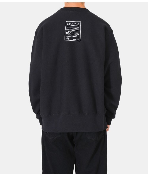 WP（ダブリューピー）の「WP / ダブリューピー：WP×CAMBER ROCKSTEADY CREWNECK SWEAT：WP10-CS02[WAX]（スウェット・メンズ・ブラック×ホワイト/グレー系その他・XXXL/XL）」の13枚目の写真