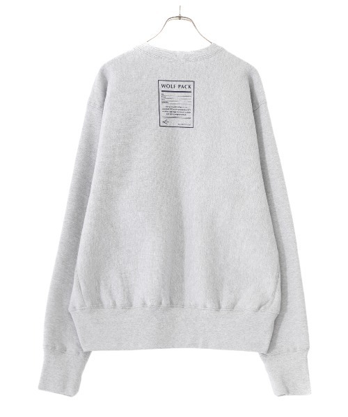 WP（ダブリューピー）の「WP / ダブリューピー：WP×CAMBER ROCKSTEADY CREWNECK SWEAT：WP10-CS02[WAX]（スウェット・メンズ・ブラック×ホワイト/グレー系その他・XXXL/XL）」の14枚目の写真