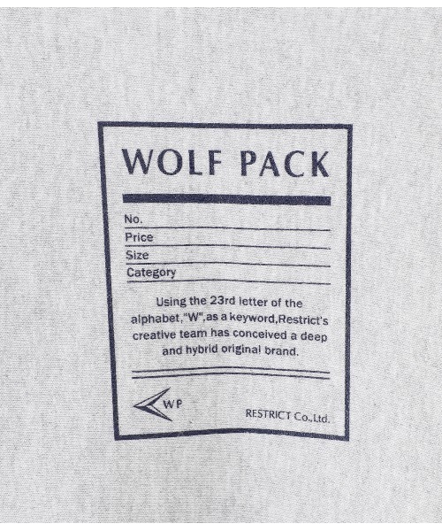WP（ダブリューピー）の「WP / ダブリューピー：WP×CAMBER ROCKSTEADY CREWNECK SWEAT：WP10-CS02[WAX]（スウェット・メンズ・ブラック×ホワイト/グレー系その他・XXXL/XL）」の16枚目の写真