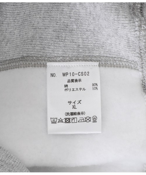 WP（ダブリューピー）の「WP / ダブリューピー：WP×CAMBER ROCKSTEADY CREWNECK SWEAT：WP10-CS02[WAX]（スウェット・メンズ・ブラック×ホワイト/グレー系その他・XXXL/XL）」の19枚目の写真
