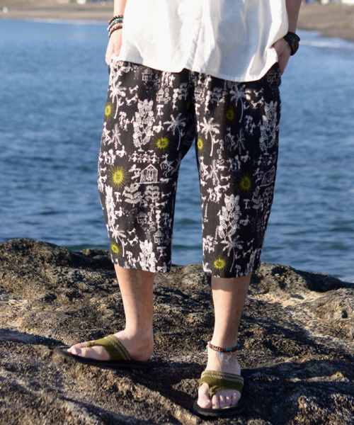 チャイハネ（チャイハネ）の「【チャイハネ】メンズ・エスニックステテコ『エステコ』（その他パンツ・メンズ・マルチ/グレー/ブルー/オレンジ/グリーン系その他/エンジ/ブラック/カラフル/その他1/ブラック系その他/その他・FREE）」の2枚目の写真