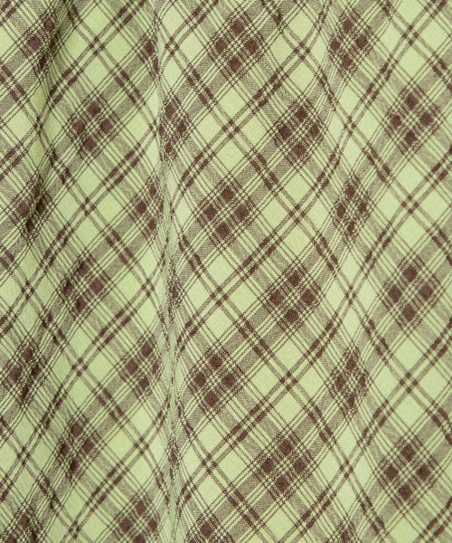 WEGO（ウィゴー）の「WEGO/バイアスチェックシャーリングキャミワンピース（ワンピース・レディース・ベージュ系その他2/グリーン系その他2・FREE）」の21枚目の写真