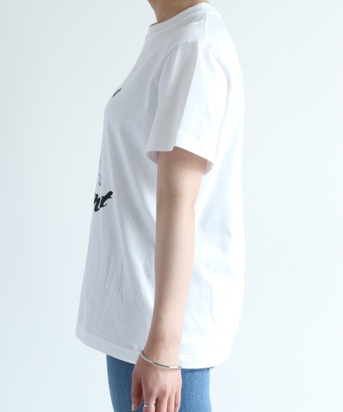 cepo(セポ)の「PHOT&CAT アソートモノクロTee(Tシャツ/カットソー・レディース・ベージュ/ブラック系その他/ホワイト系その他/オフホワイト・M)」の16枚目の写真