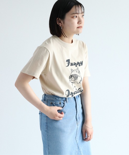 PHOT＆CAT アソートモノクロTee（Tシャツ/カットソー）｜cepo