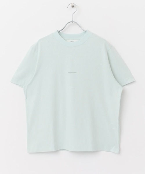 unify（ユニファイ）の「UNIFY　ロゴプリントTシャツ（Tシャツ/カットソー・レディース・ホワイト/ミント・FREE）」の2枚目の写真