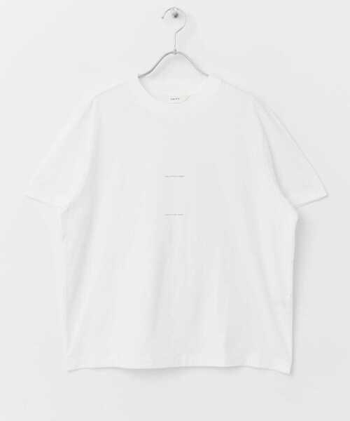 unify（ユニファイ）の「UNIFY　ロゴプリントTシャツ（Tシャツ/カットソー・レディース・ホワイト/ミント・FREE）」の3枚目の写真