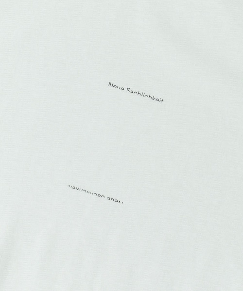 unify（ユニファイ）の「UNIFY　ロゴプリントTシャツ（Tシャツ/カットソー・レディース・ホワイト/ミント・FREE）」の5枚目の写真