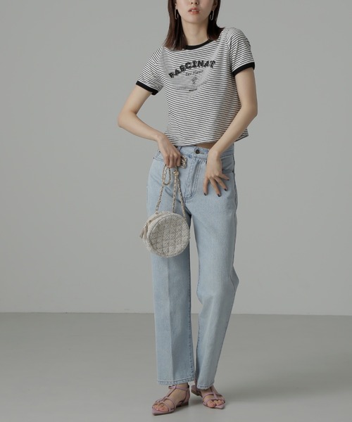 FREE'S MART（フリーズマート）の「ラウンドチェーンバッグ（ショルダーバッグ・レディース・グリーン系その他/ベージュ・ﾌﾘ-）」の7枚目の写真