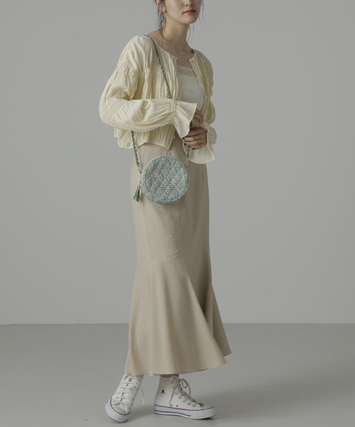 FREE'S MART（フリーズマート）の「ラウンドチェーンバッグ（ショルダーバッグ・レディース・グリーン系その他/ベージュ・ﾌﾘ-）」の14枚目の写真