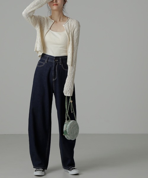 FREE'S MART（フリーズマート）の「ラウンドチェーンバッグ（ショルダーバッグ・レディース・グリーン系その他/ベージュ・ﾌﾘ-）」の16枚目の写真