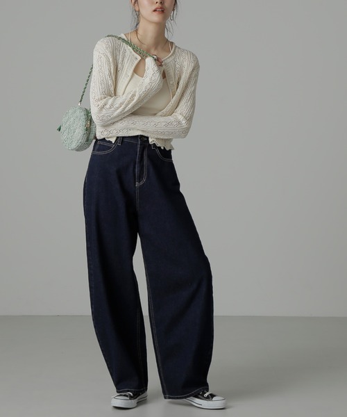 FREE'S MART（フリーズマート）の「ラウンドチェーンバッグ（ショルダーバッグ・レディース・グリーン系その他/ベージュ・ﾌﾘ-）」の17枚目の写真