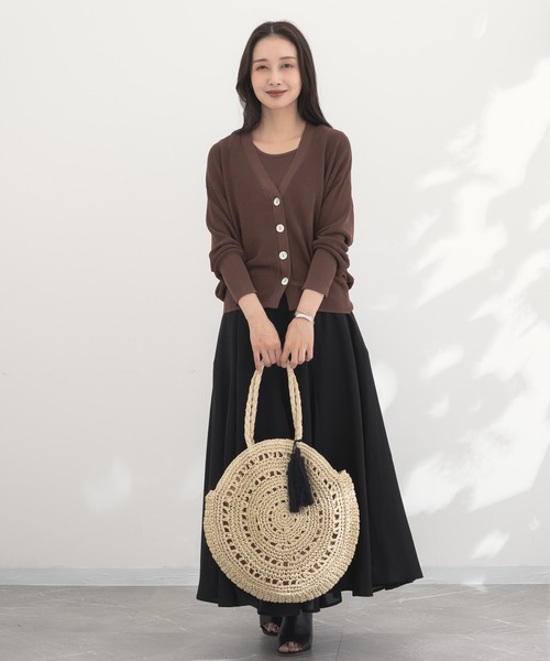 KATHARINE ROSS（キャサリンロス）の「【KATHARINE ROSS】アンサンブルニット（アンサンブル・レディース・アイボリー/ネイビー/ブラウン・MEDIUM）」の22枚目の写真