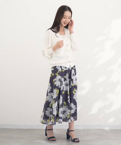 KATHARINE ROSS（キャサリンロス）の「【KATHARINE ROSS】アンサンブルニット（アンサンブル・レディース・アイボリー/ネイビー/ブラウン・MEDIUM）」の15枚目の写真