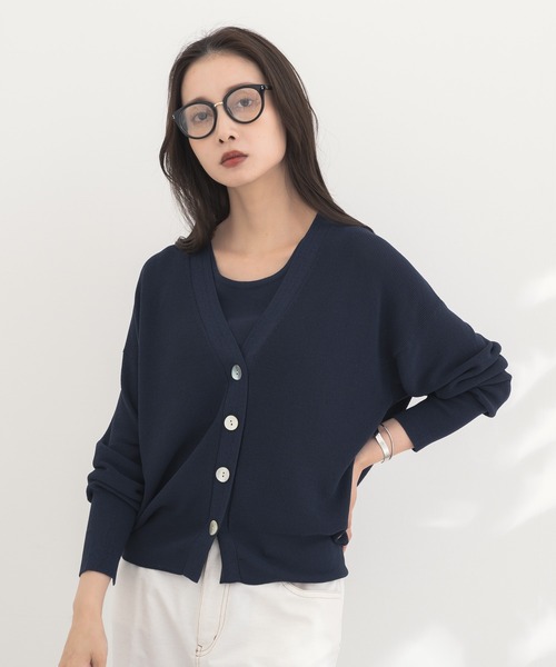 KATHARINE ROSS（キャサリンロス）の「【KATHARINE ROSS】アンサンブルニット（アンサンブル・レディース・アイボリー/ネイビー/ブラウン・MEDIUM）」の14枚目の写真