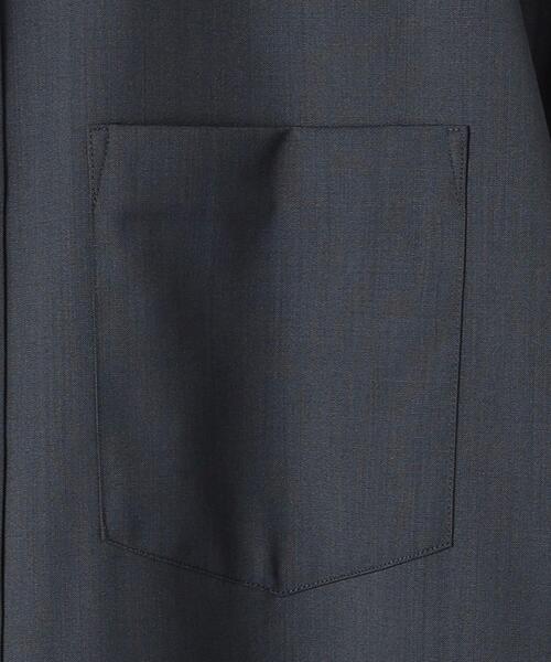 green label relaxing（グリーンレーベルリラクシング）の「TWウォッシャブルトロ ボタンダウン シャツ -ストレッチ・防シワ-（シャツ/ブラウス・メンズ・ライム/ダークグレー/ライラック・S/M/L/XL）」の14枚目の写真