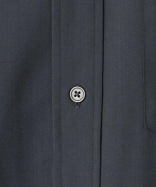 green label relaxing（グリーンレーベルリラクシング）の「TWウォッシャブルトロ ボタンダウン シャツ -ストレッチ・防シワ-（シャツ/ブラウス・メンズ・ライム/ダークグレー/ライラック・S/M/L/XL）」の15枚目の写真