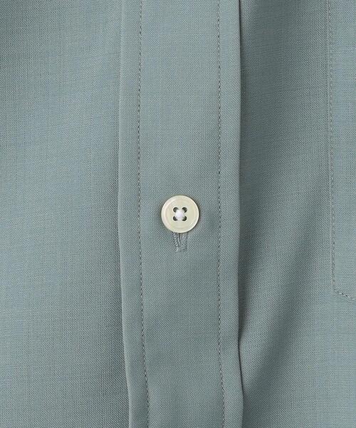 green label relaxing（グリーンレーベルリラクシング）の「TWウォッシャブルトロ ボタンダウン シャツ -ストレッチ・防シワ-（シャツ/ブラウス・メンズ・ライム/ダークグレー/ライラック・S/M/L/XL）」の19枚目の写真