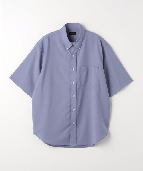 green label relaxing（グリーンレーベルリラクシング）の「TWウォッシャブルトロ ボタンダウン シャツ -ストレッチ・防シワ-（シャツ/ブラウス・メンズ・ライム/ダークグレー/ライラック・S/M/L/XL）」の20枚目の写真