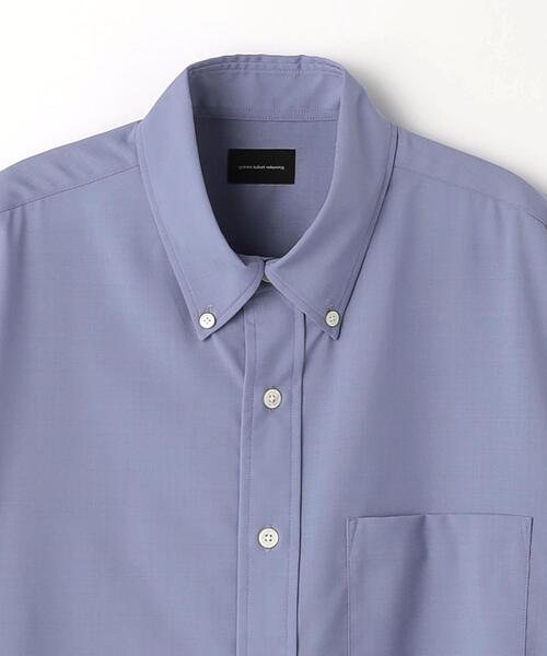 green label relaxing（グリーンレーベルリラクシング）の「TWウォッシャブルトロ ボタンダウン シャツ -ストレッチ・防シワ-（シャツ/ブラウス・メンズ・ライム/ダークグレー/ライラック・S/M/L/XL）」の22枚目の写真