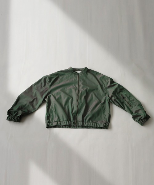 antiqua（アンティカ）の「シャンブレー生地MA-1（MA-1・レディース・ブラック/カーキ・FREE）」の20枚目の写真