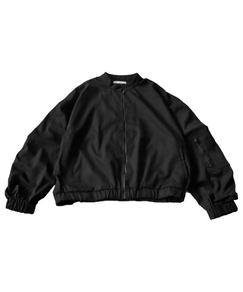 antiqua（アンティカ）の「シャンブレー生地MA-1（MA-1・レディース・ブラック/カーキ・FREE）」の21枚目の写真