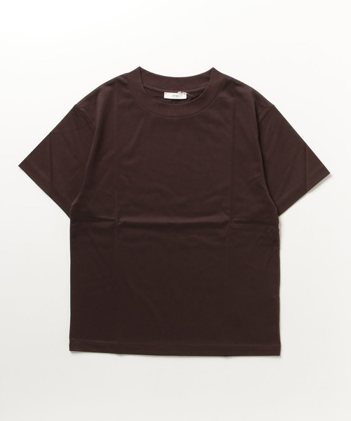 ATON（エイトン）の「ATON (エイトン) SUVIN60/2  CREWNECK T-SHIRT /クルーネックTシャツ（Tシャツ/カットソー・レディース・ブラック/チャコール/その他/ホワイト・2/1）」の17枚目の写真