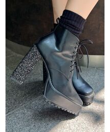 EATME | レースアップショートブーツ(ブーツ)