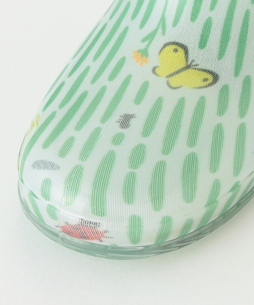 kladskap(クレードスコープ)の「総柄レインブーツ(レインシューズ・キッズ・ピンク/グリーン/ブルー・18cm/16cm/15cm/17cm)」の12枚目の写真